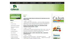 Desktop Screenshot of igenesis.org.br
